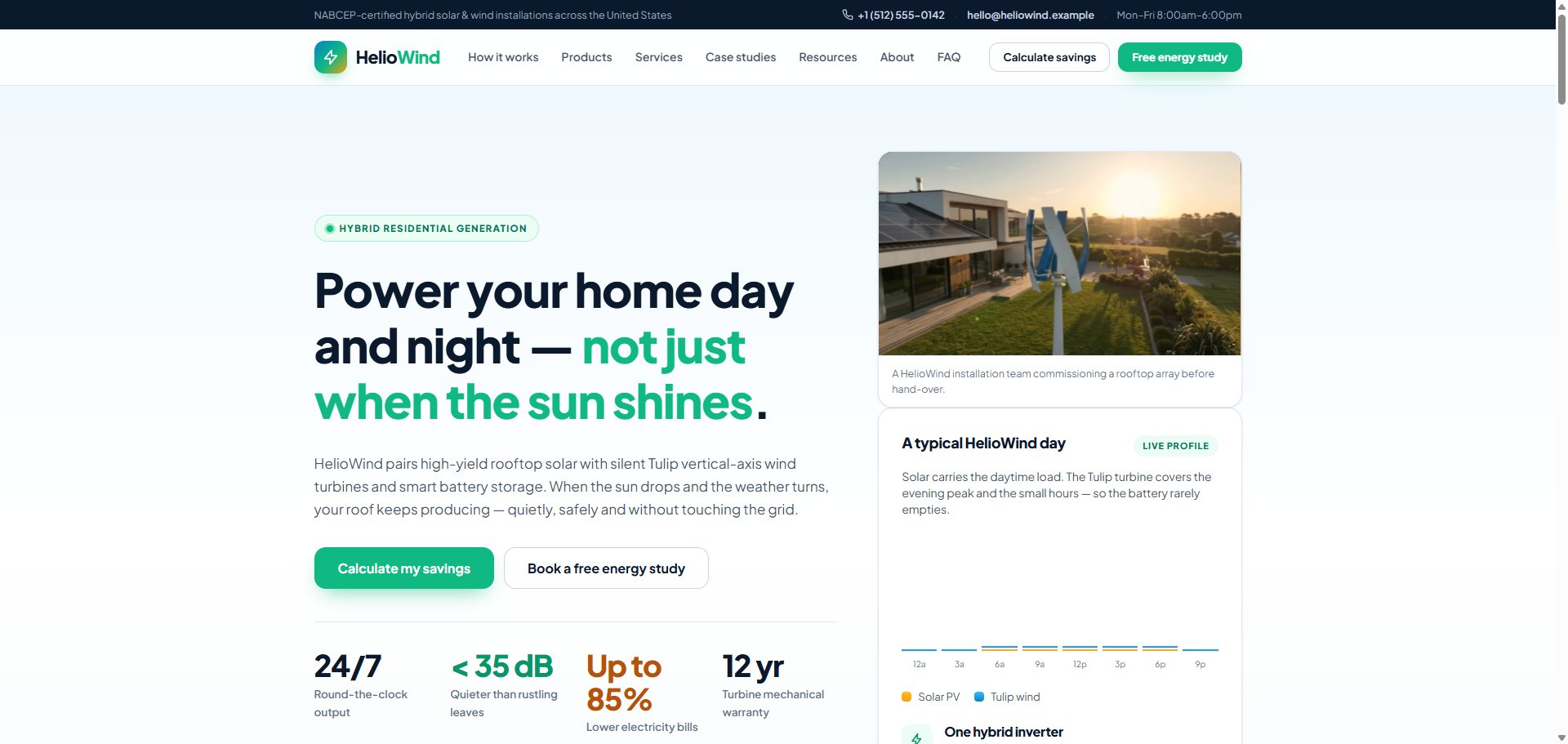 Corporate Website Demo 04 preview